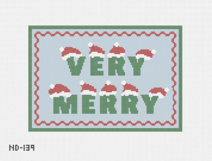 Very Merry Hats Canvas
