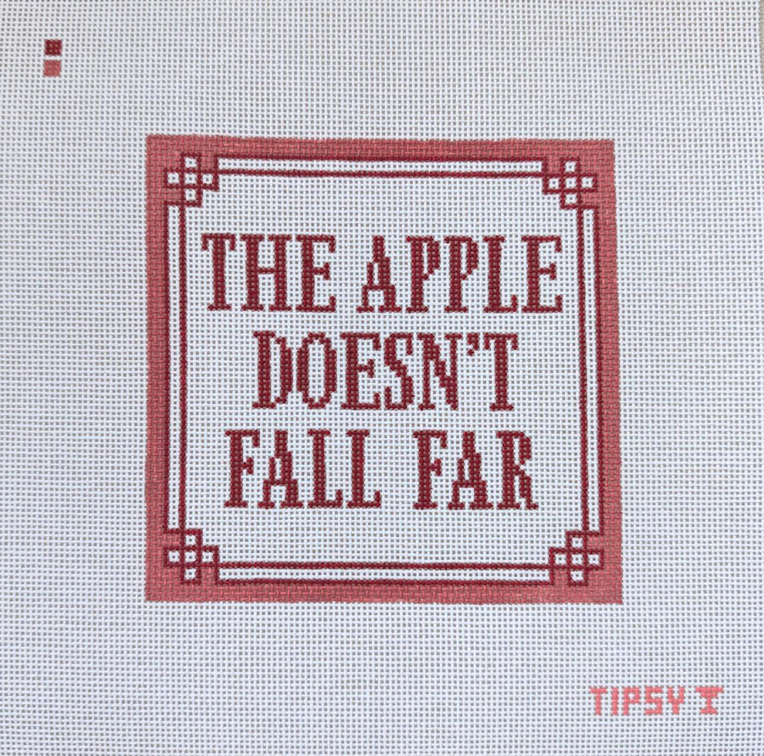 The Apple Doesn't Fall Far Canvas