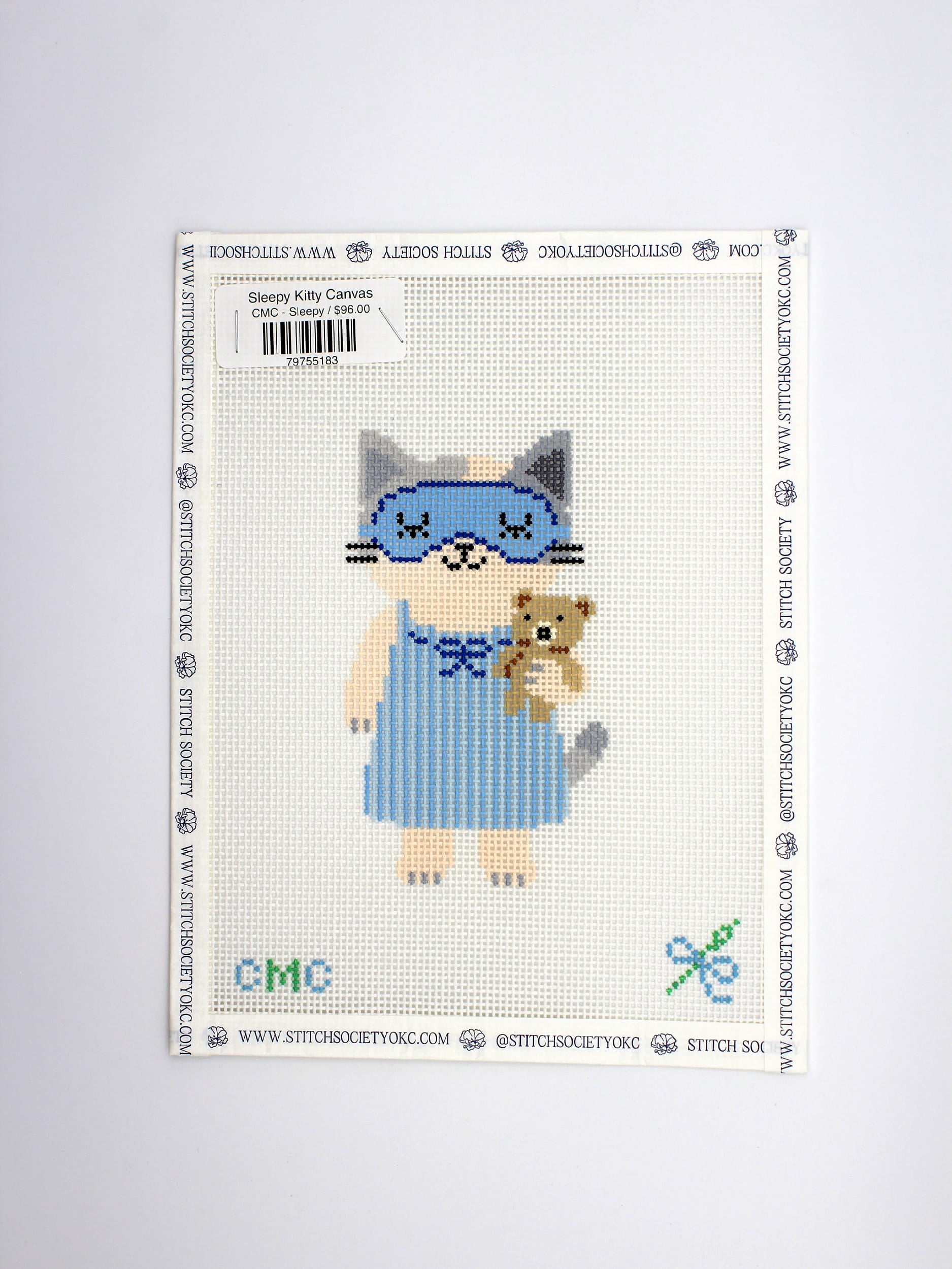 Sleepy Kitty Canvas