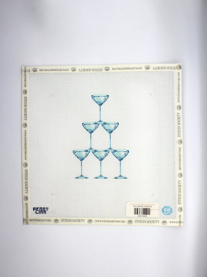 Something Blue Cocktails - w/o writing Canvas