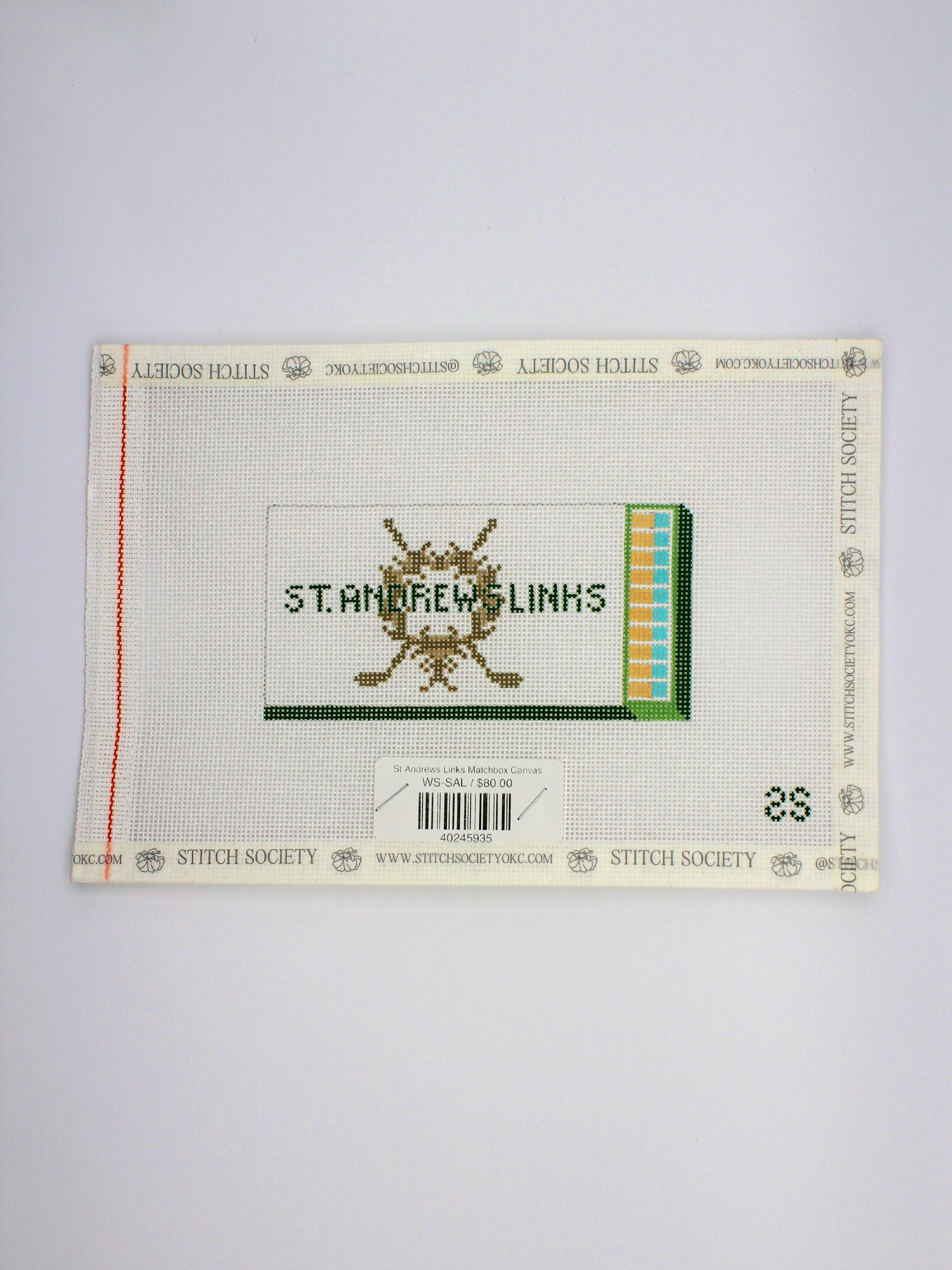 St Andrews Links Matchbox Canvas