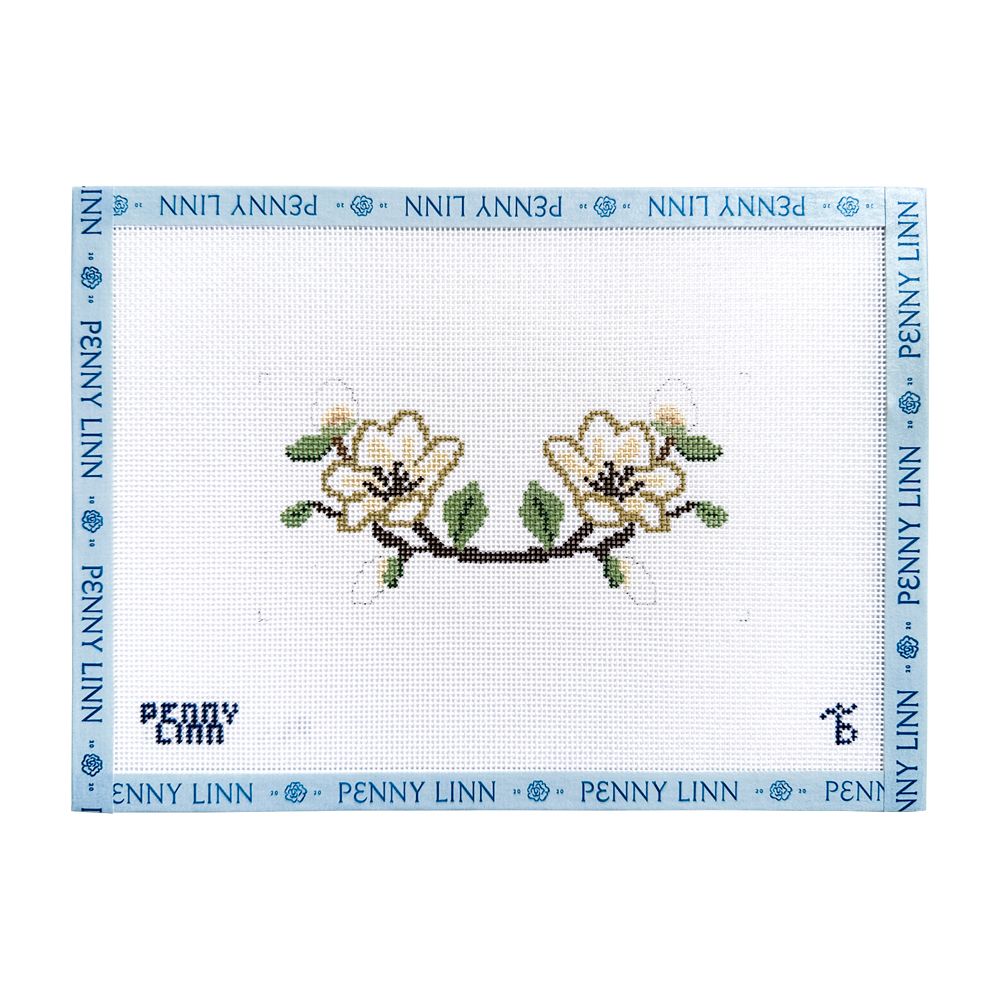 Magnolias Fancy Clutch Insert Canvas