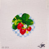 Strawberries 4" Round