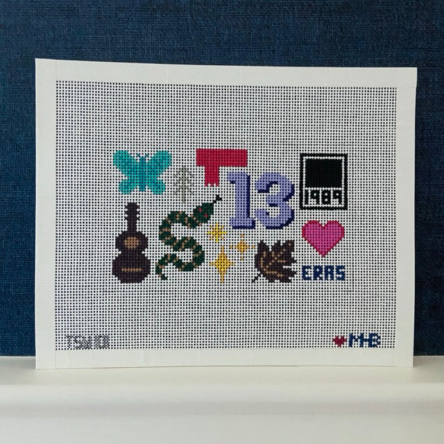 TS Eras Acrylic Clutch Canvas