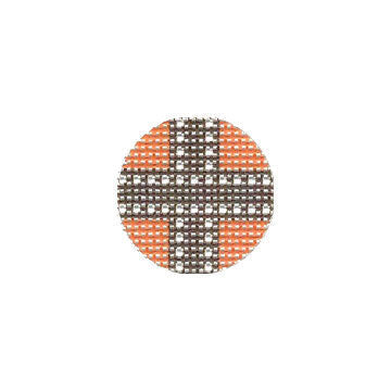 TTF045 - Orange with Brown Ribbon Canvas