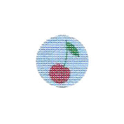 TTF062A - Cherry with Blue Background Canvas
