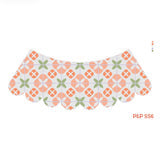 Tangerine Tile Lampshade Canvas