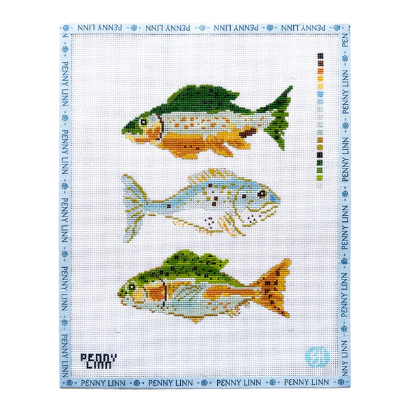 Fishing Trio 1 Canvas