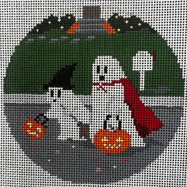 Trick or Treating Ghosts Canvas