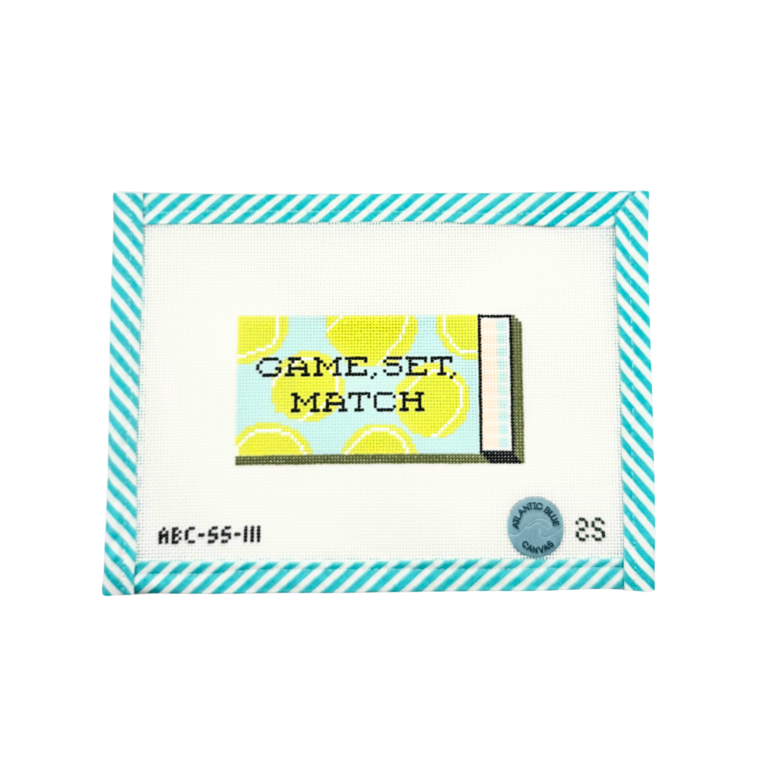 ABC x Spruce Street: Game, Set, Match - Tennis Matchbook Canvas