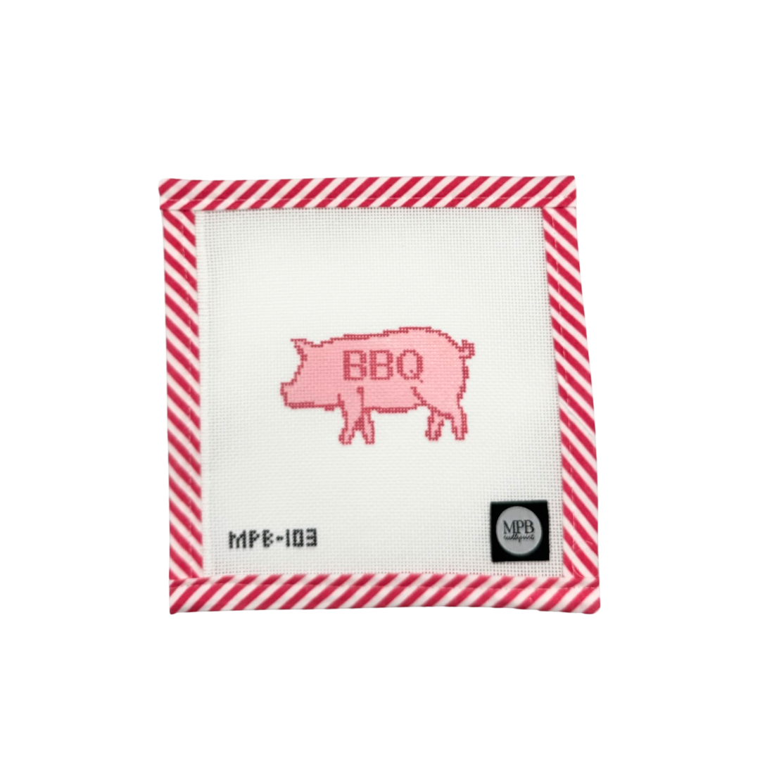 BBQ Pig Canvas