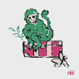 Vacation Monkey Canvas