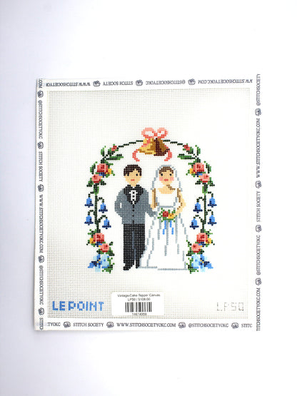 Vintage Cake Topper Canvas