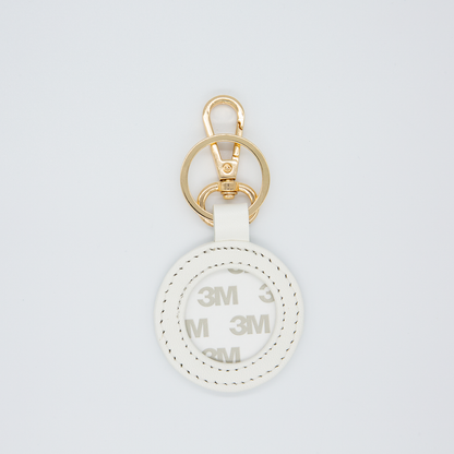 Self-finishing Leather Key Fob- Various Colors
