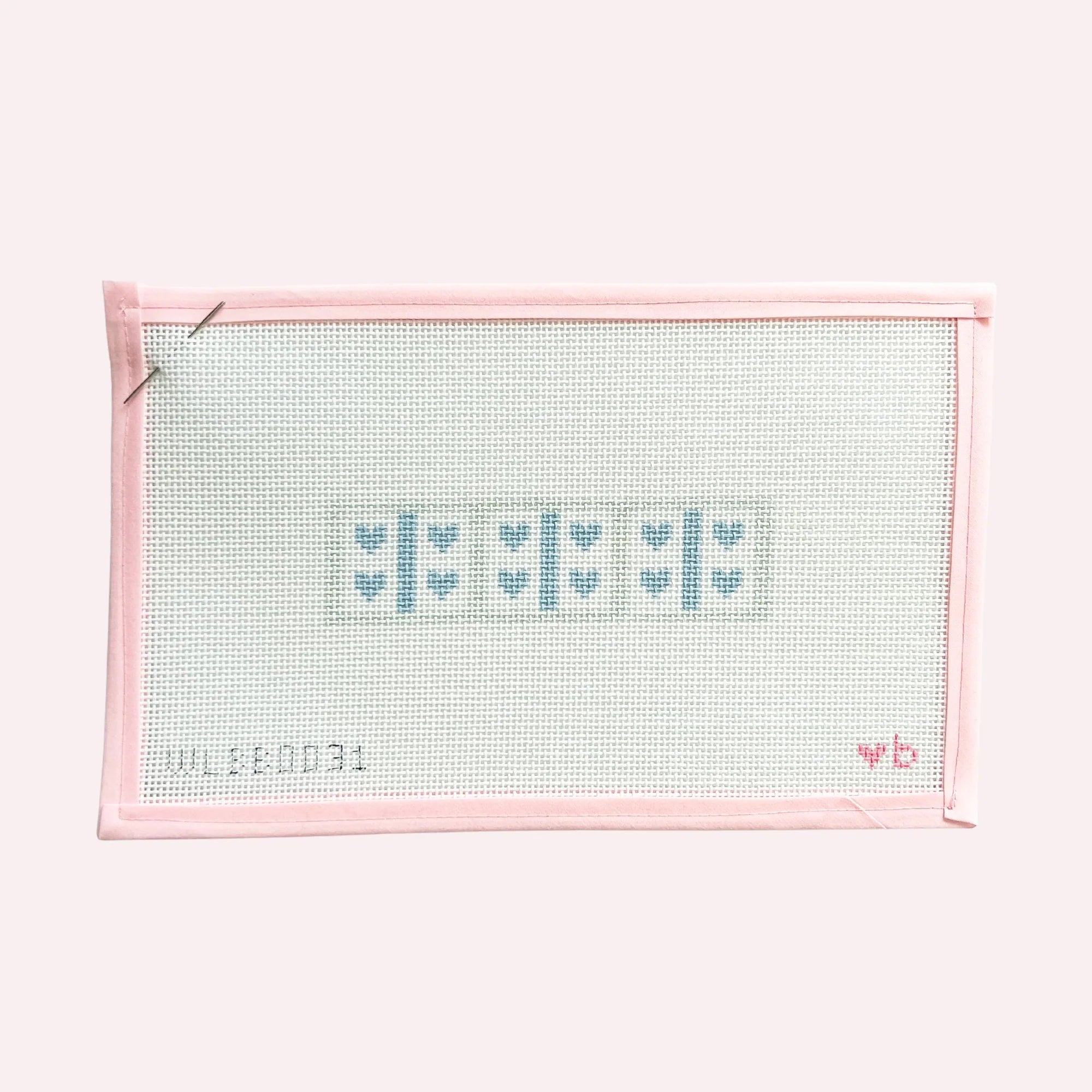 Blue Heart Key Fob