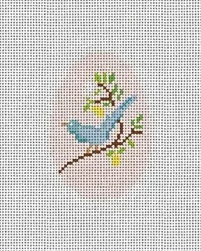 Blue Bird Egg Canvas