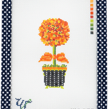 Autumn Topiary Canvas