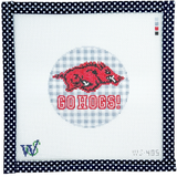 Arkansas Round Canvas