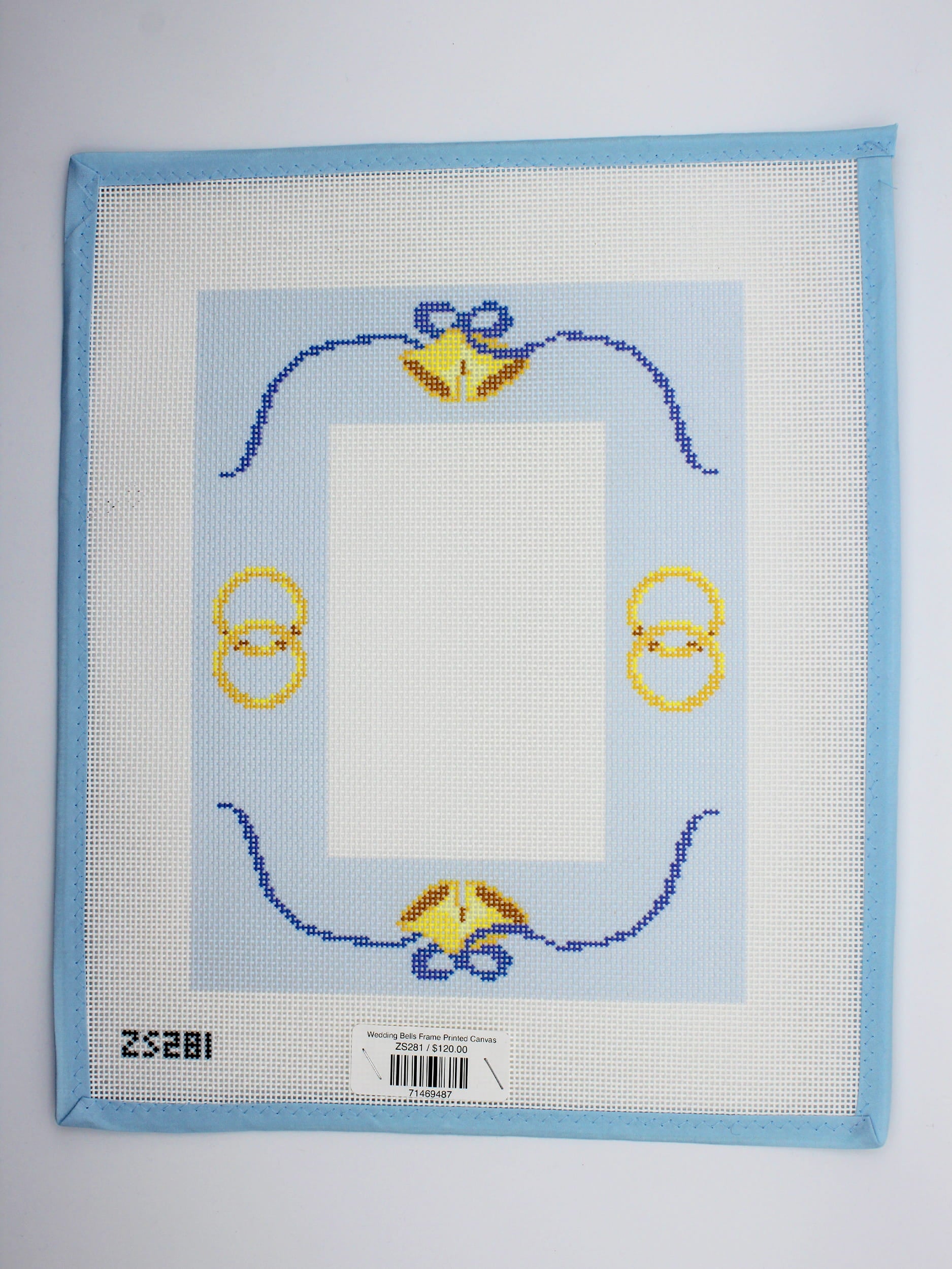 Wedding Bells Frame Printed Canvas