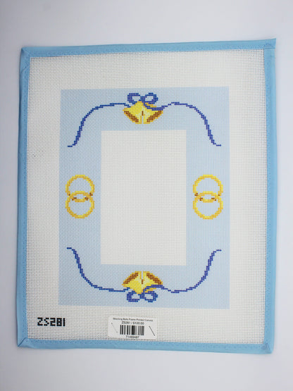Wedding Bells Frame Printed Canvas