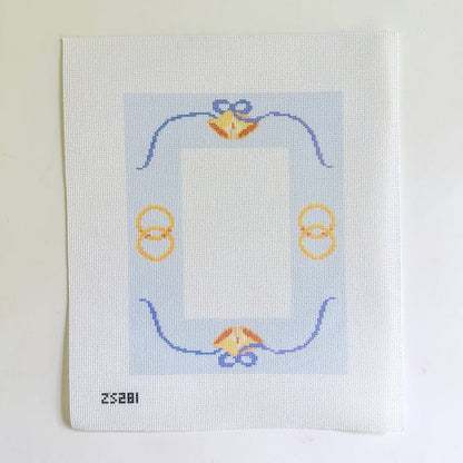 Wedding Bells Frame Printed Canvas