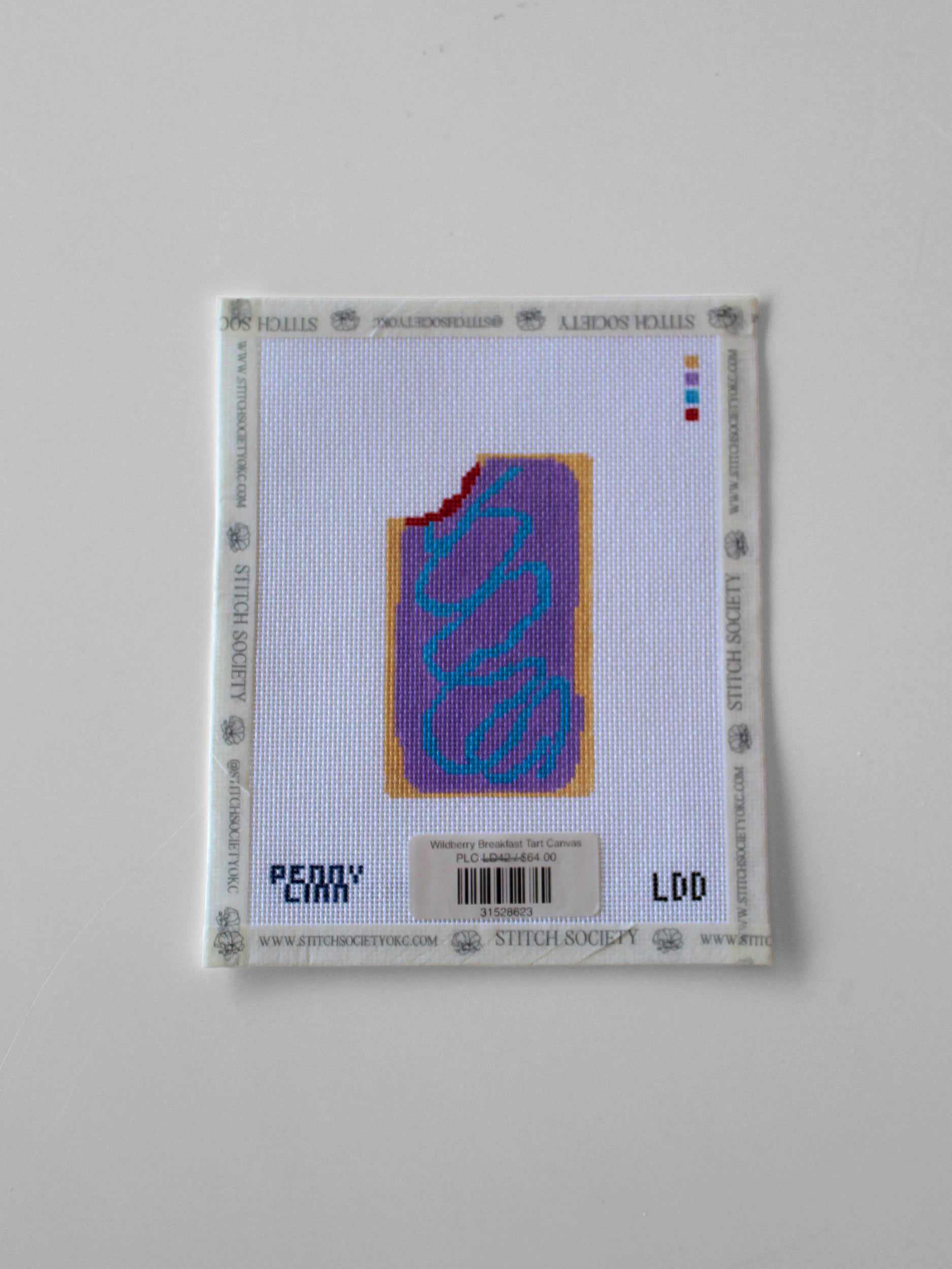 Wildberry Breakfast Tart Canvas