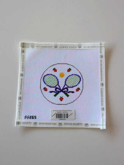 Wimbledon Tennis Racquet Canvas