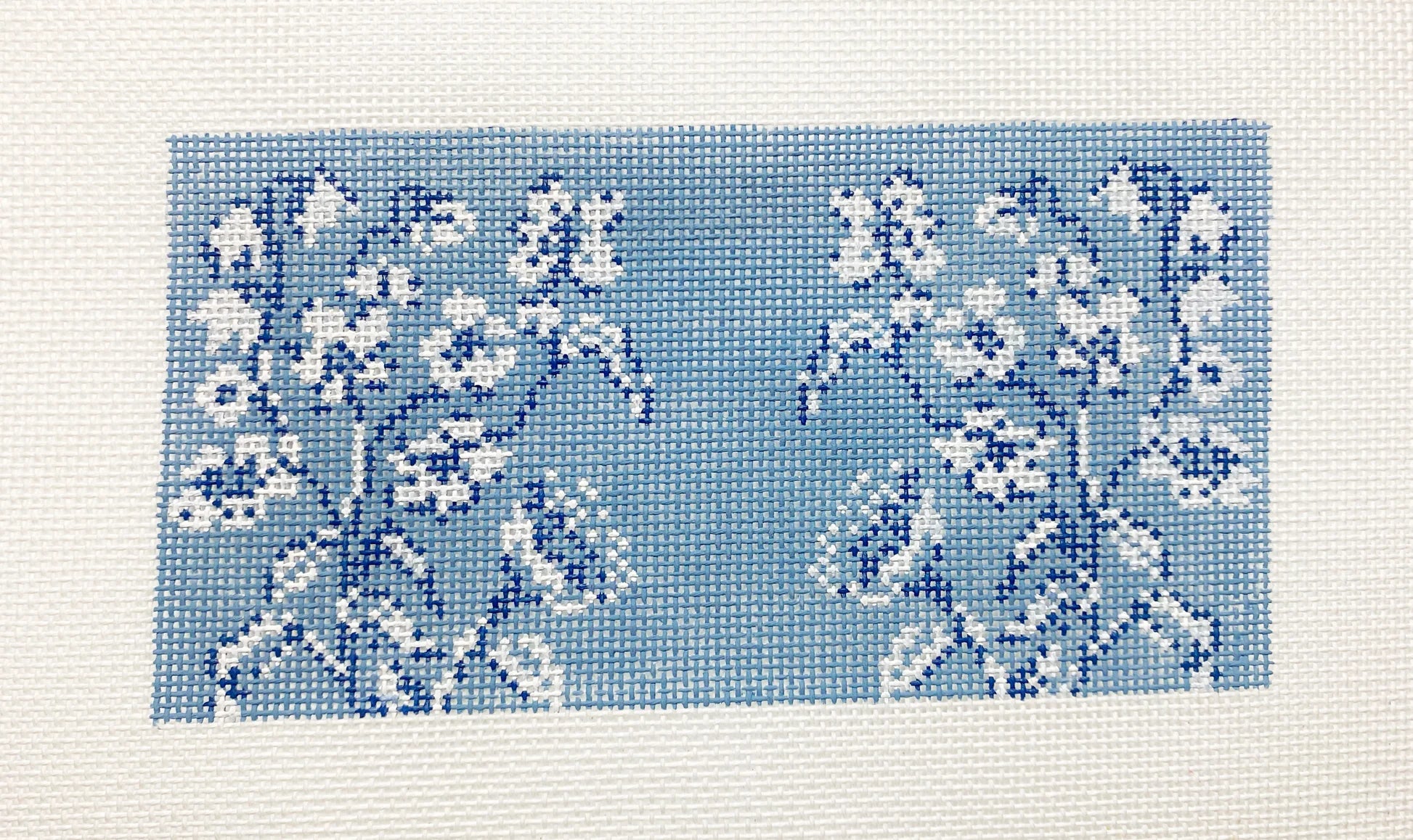 Whimsy Floral Insert Canvas - Blue