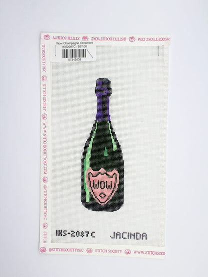 Wow Champagne Ornament