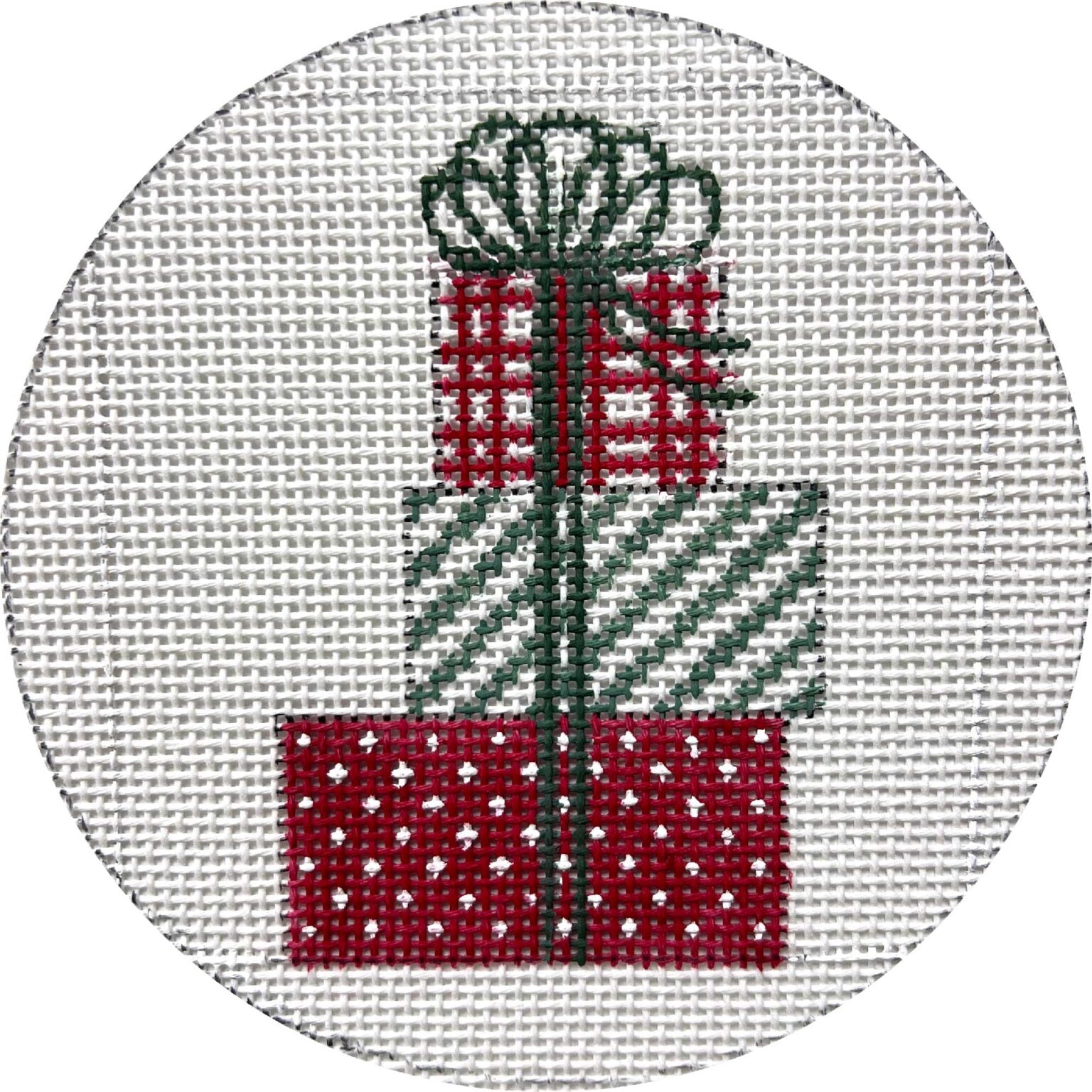 Red Stacked Gifts Canvas