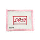 XOXO Stripes Canvas