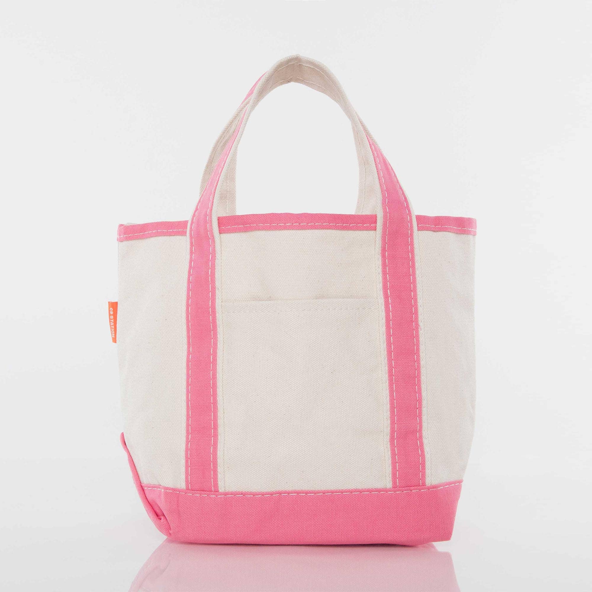Handy Open Top Tote: Powder Pink