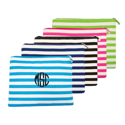 Stripe Family Pouch: Pink