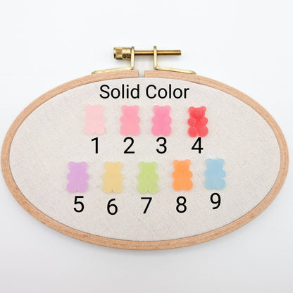 Sour gammy bear small needle minder: 1 / Gradient Color