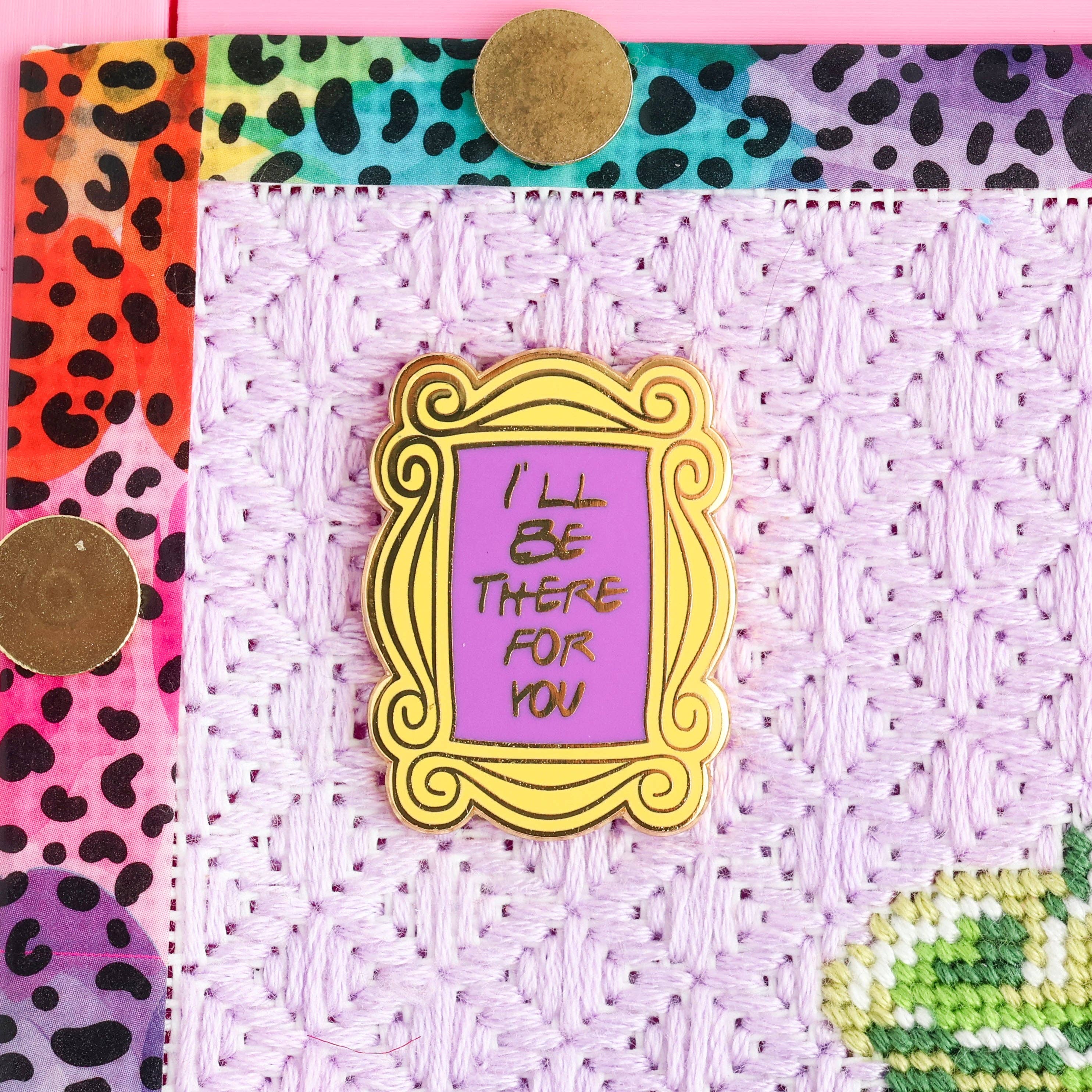 TV Show Peephole Needle Minder Magnet
