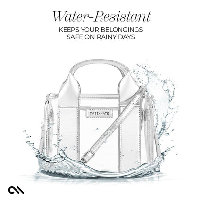 Case-Mate Clear Stadium Bag: Midnight Black