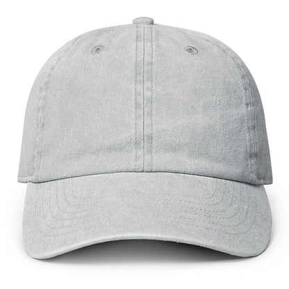 Pigment Dyed Cotton Baseball Dad Cap: GREEN / ONE SIZE