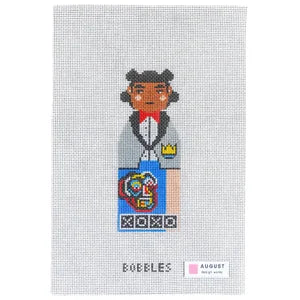 Basquiat Bobble Needlepoint Canvas