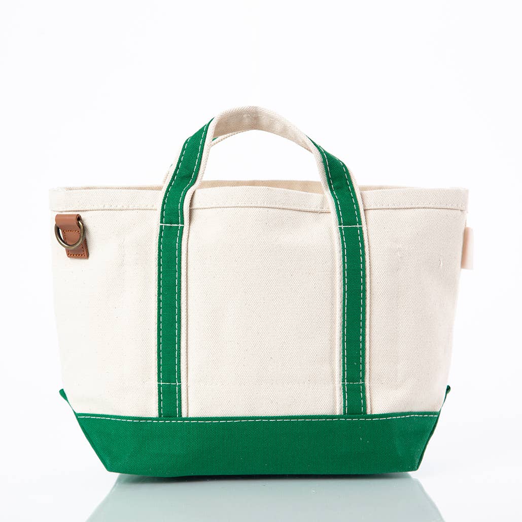 Crossbody Classic Tote: Emerald