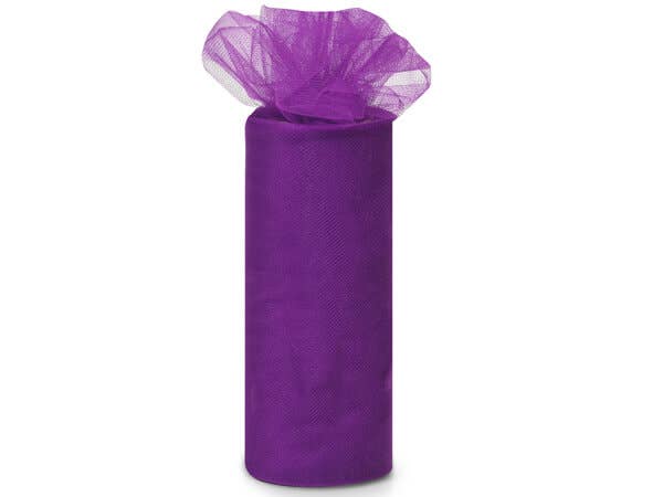 Premium Color Packaging Tulle: Light Blue / 1 Pack / 6"x25 yards