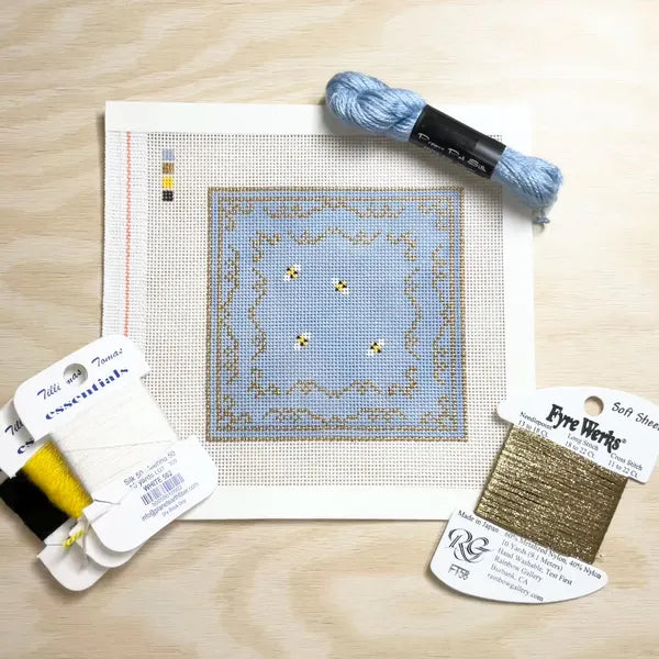 Bridgerton Inspired Bee - Square Canvas