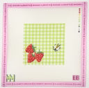 Berries and Bee Coaster Canvas