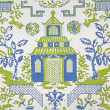 Blue Pagoda Canvas