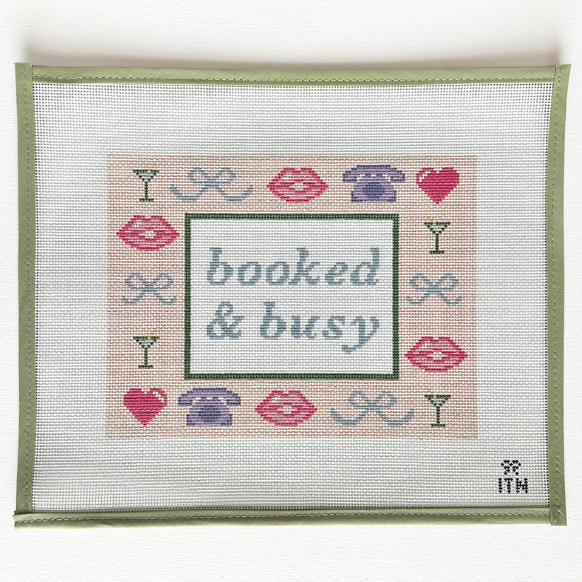Booked and Busy Canvas