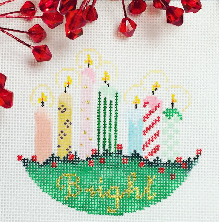 Plum Christmas - Bright Canvas