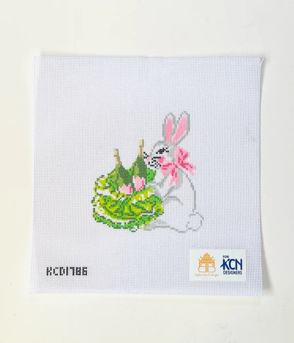 Bubble Bunny Canvas