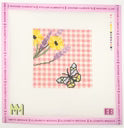 Butterfly and Flower Coaster Canvas
