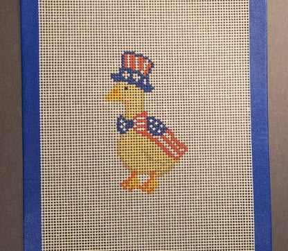 Needlepoint canvas goose Americana 4th of July series