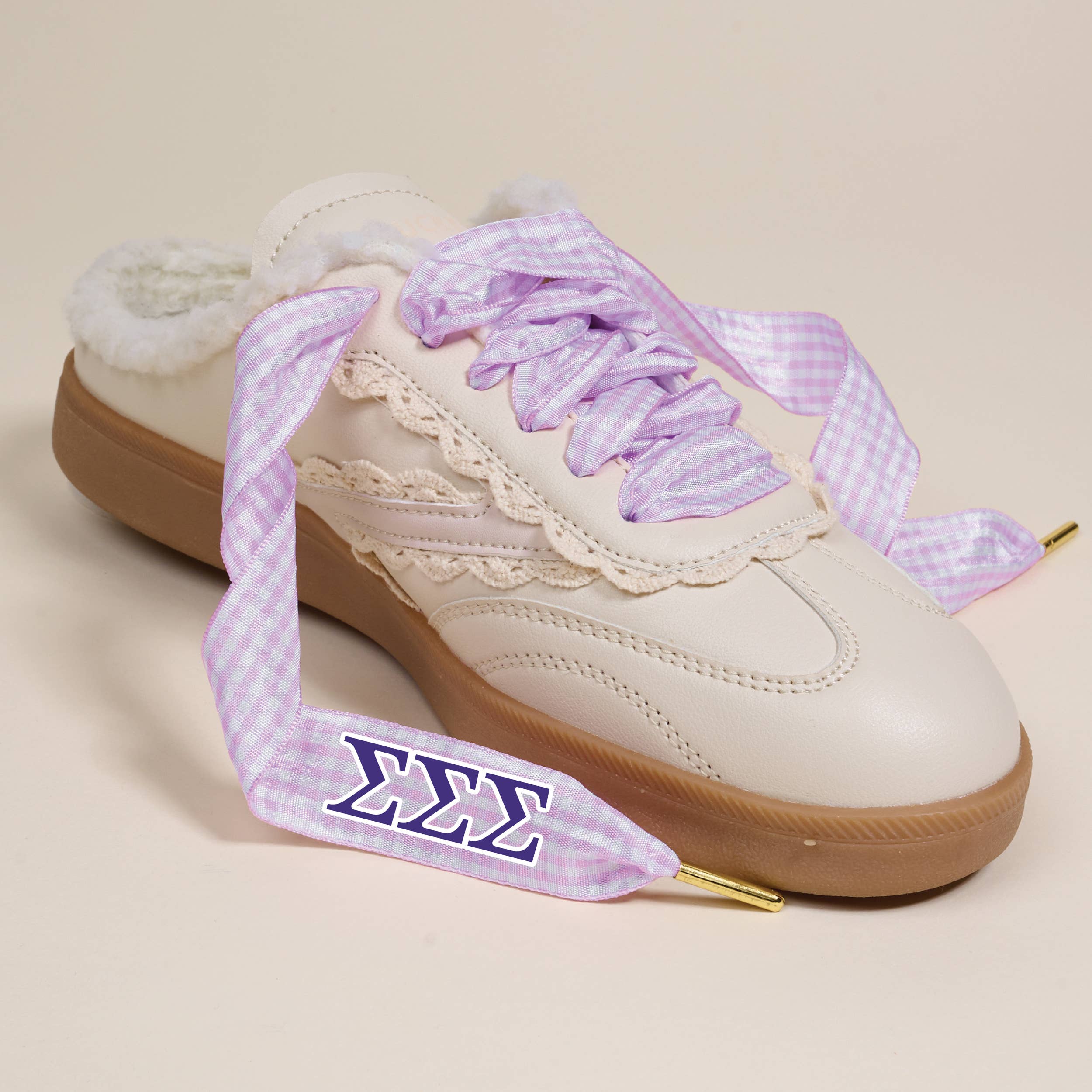 Sorority Step It Up Shoelaces: Kappa Kappa Gamma