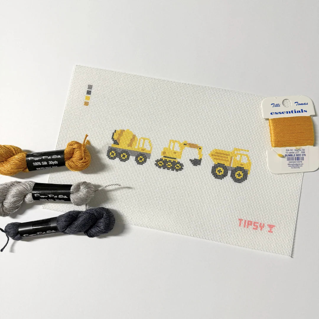 Construction Trio Canvas